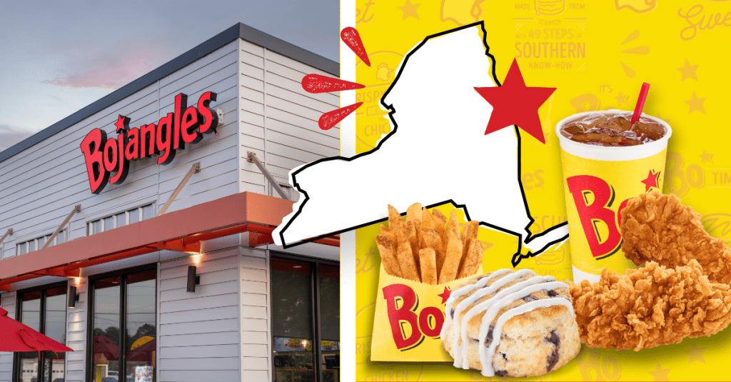 Bojangles New York 20-unit franchise deals, best chicken franchise in the US