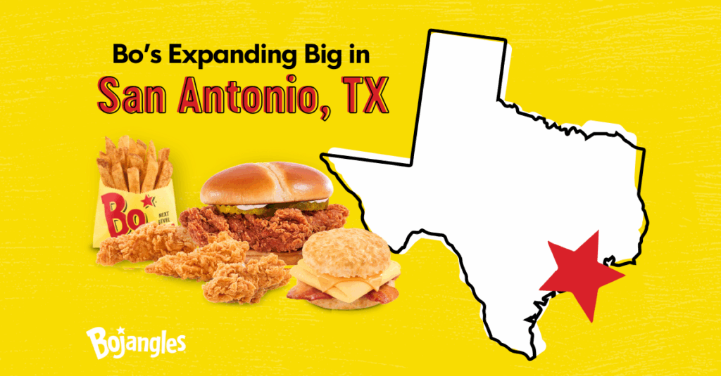 Bojangles Strengthens Texas Presence with New San Antonio Franchise Agreement 1 Bojangles Texas growth continues with a 21-unit deal in San Antonio