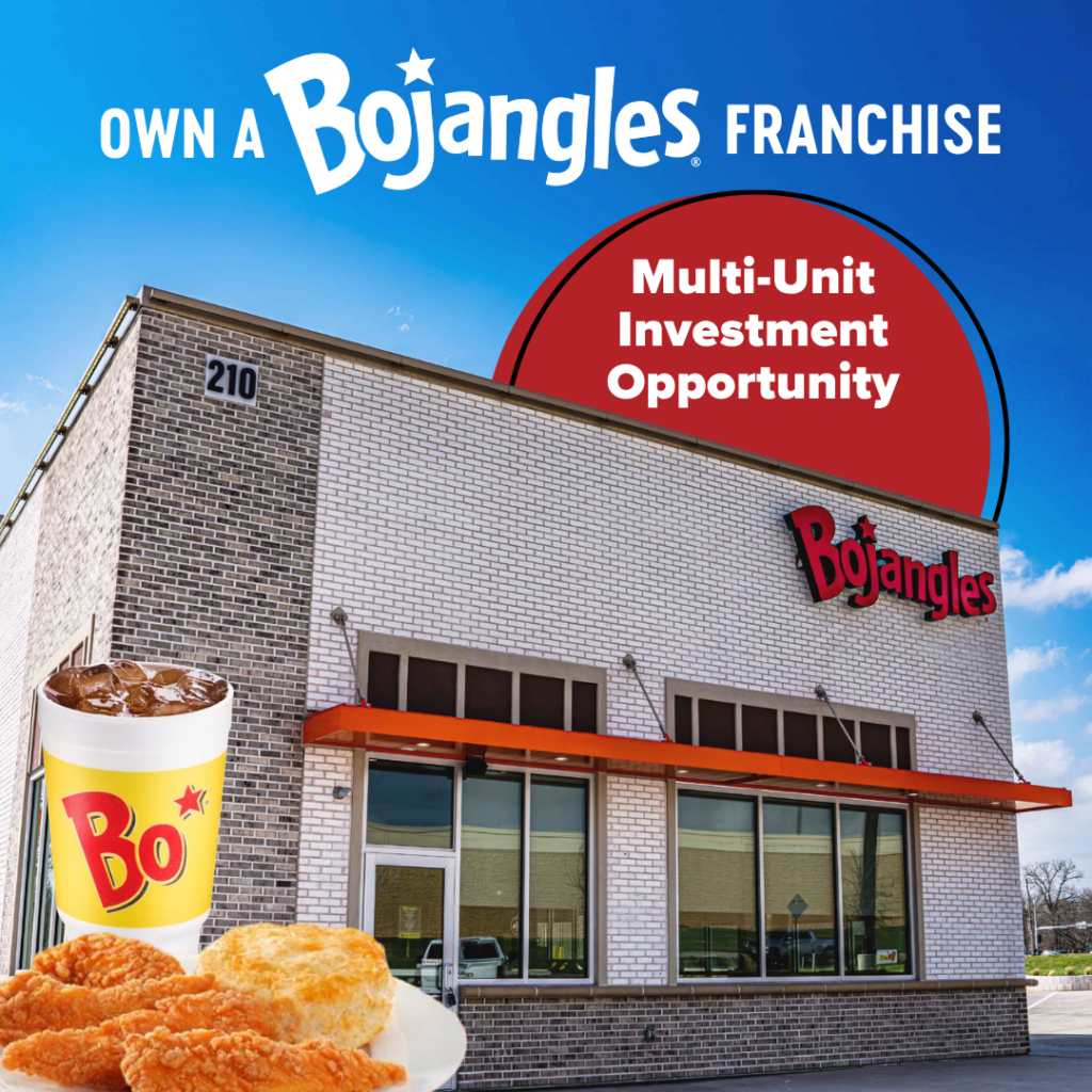 Bojangles multi-unit investment opportunity graphic